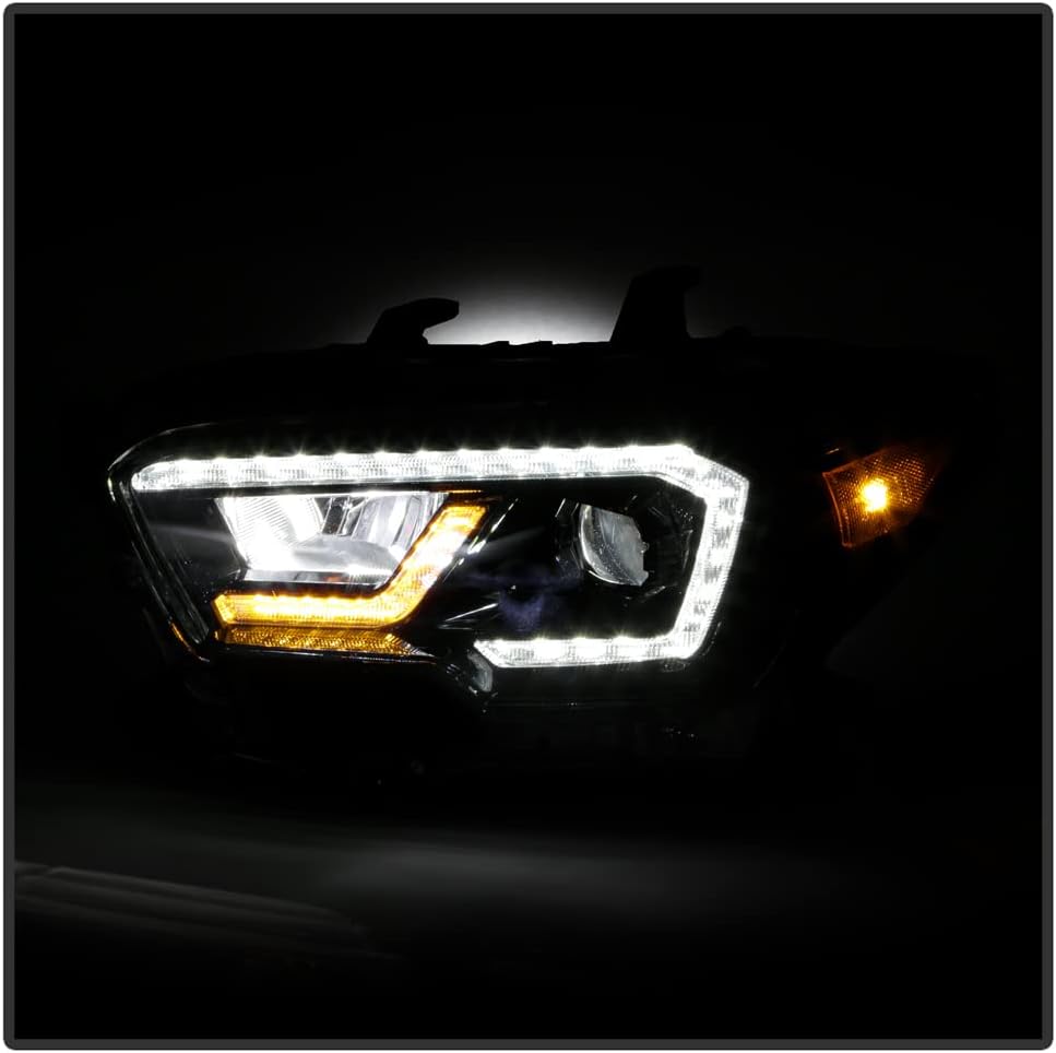 Black LED Projector Headlights Z250566