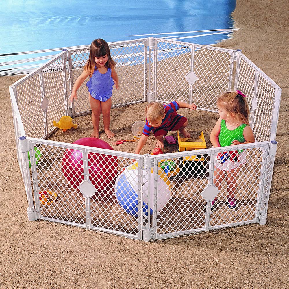 Toddler Baby Panel Playpen Safety Playard Fence Yard Cage Y416787