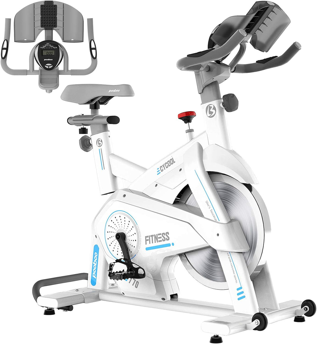 Indoor Cycling Bike with Magnetic Resistance U71928