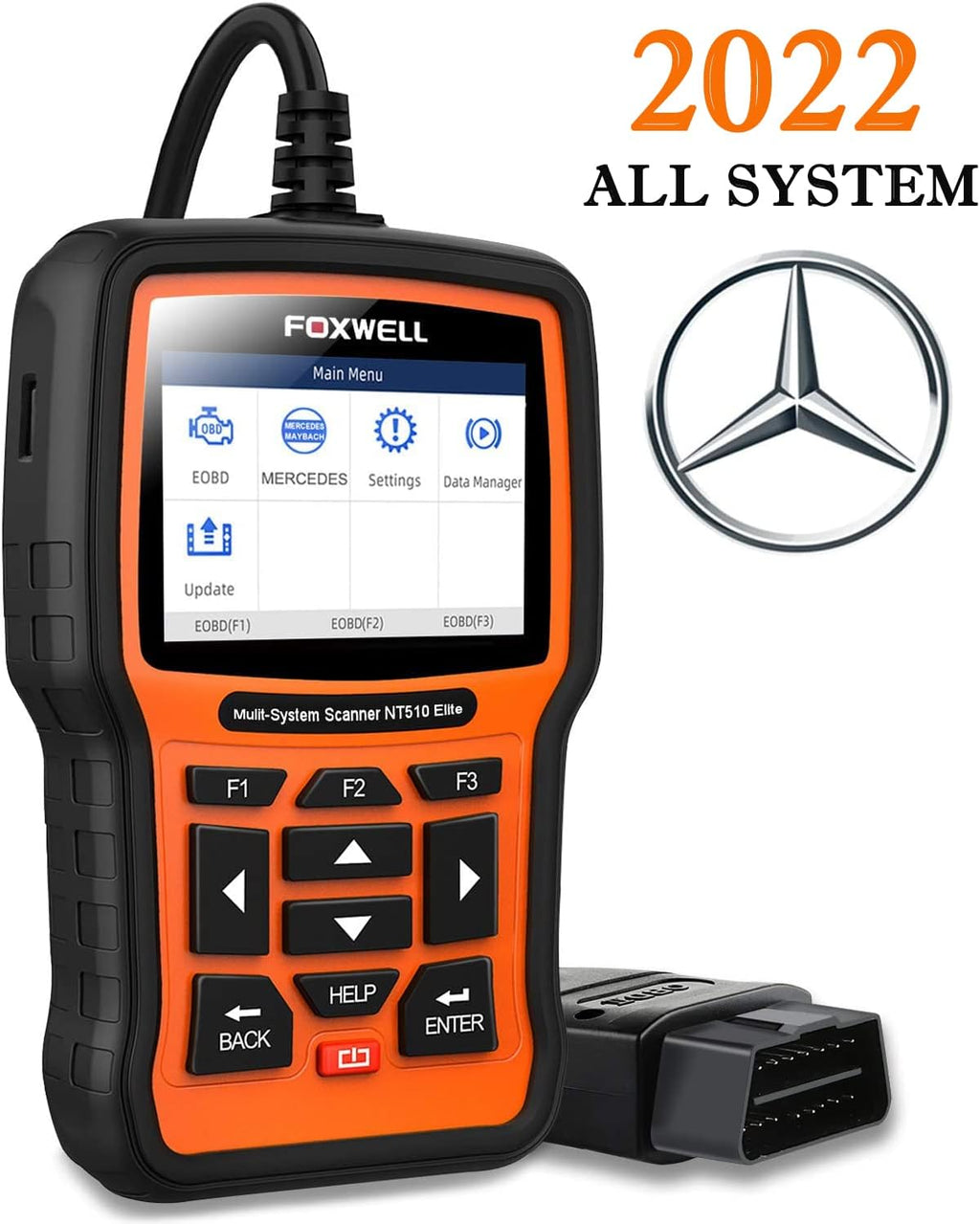 Elite All System Diagnostic Tool for Mercedes Benz Code Reader Scan Tool S9849