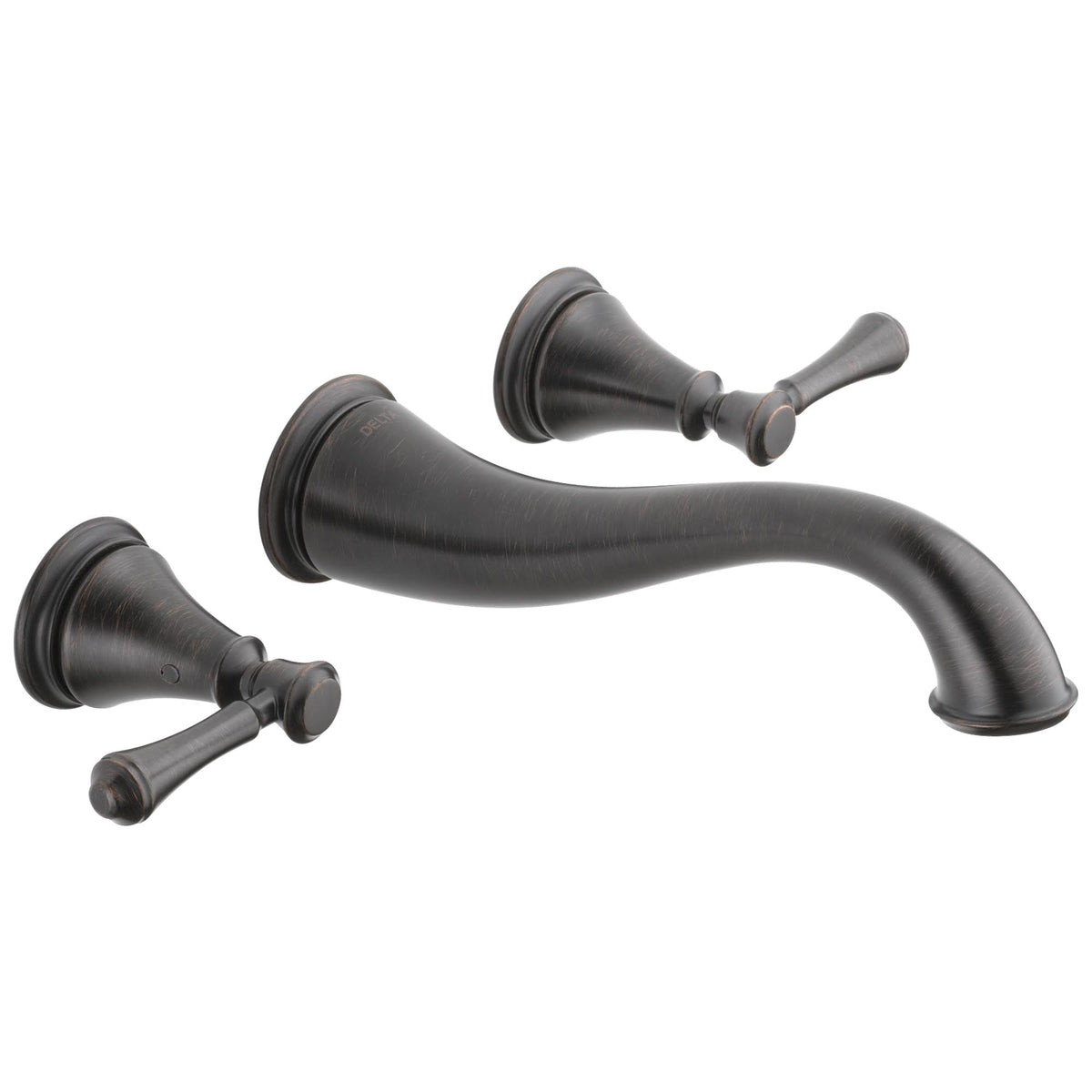 Two Handle Wall Mount Bathroom Faucet Trim Q68043