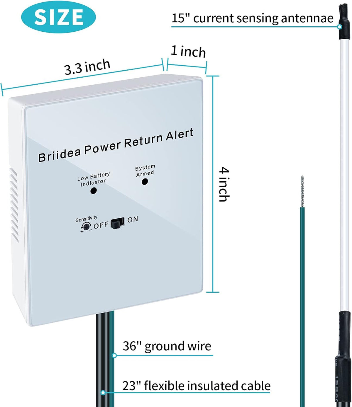 Power Return Alarm with LED Indicator F502