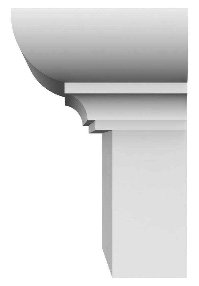 126x22 Bottom Width x 130 3/4x22 Top Width x 6 1/4x22H x 1 3/4x22P Crosshead N39464