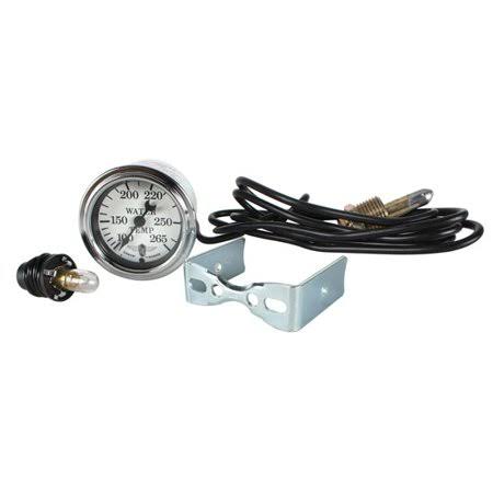 White Mechanical Water Temp Gauge L24464