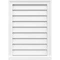 24x22W x 26x22H PVC Gable Vent C2627