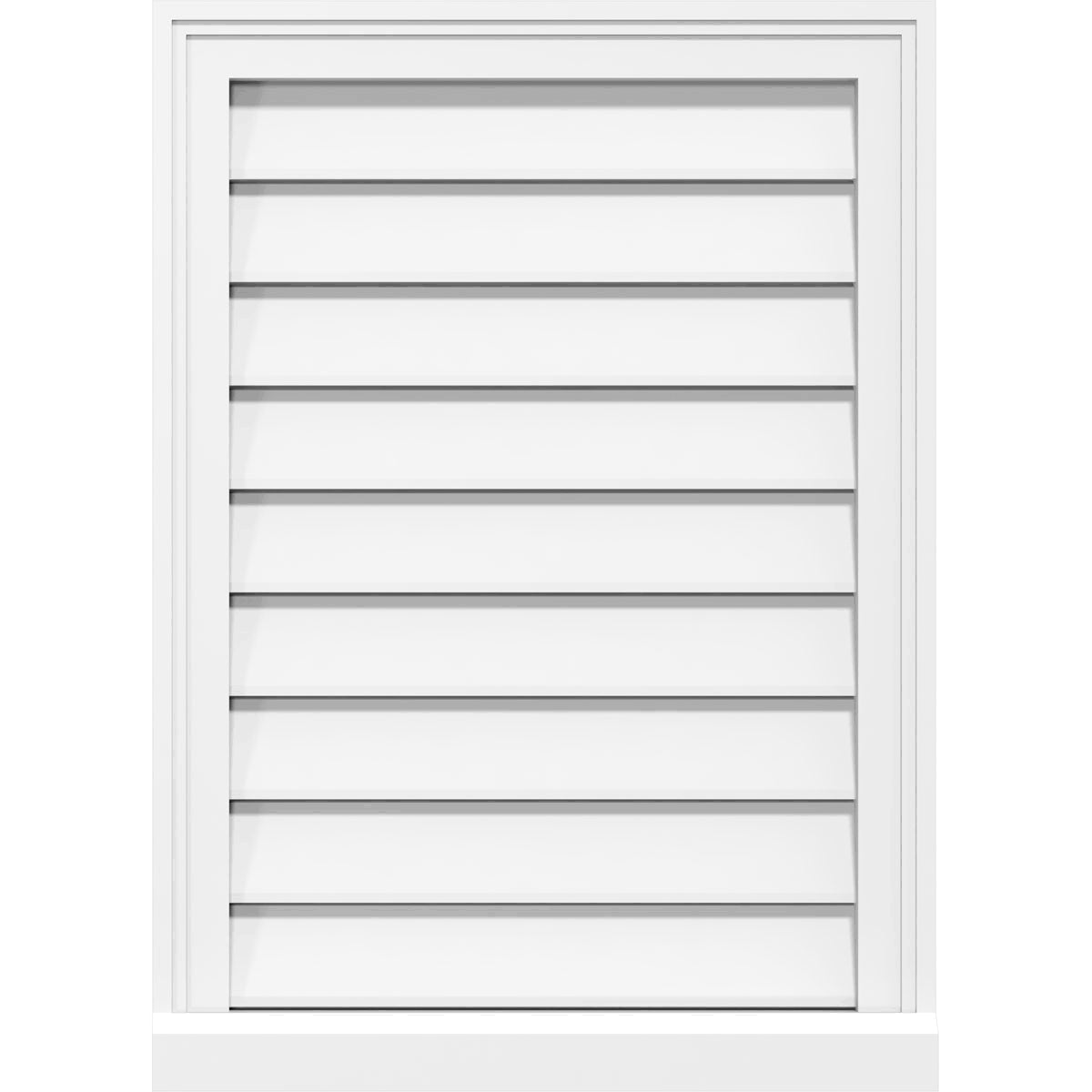 24x22W x 26x22H PVC Gable Vent C2627