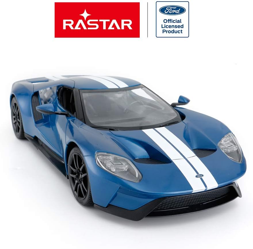 Blue 1/14 Ford GT Remote Control Race Toy Car Pack of 2 Y7082