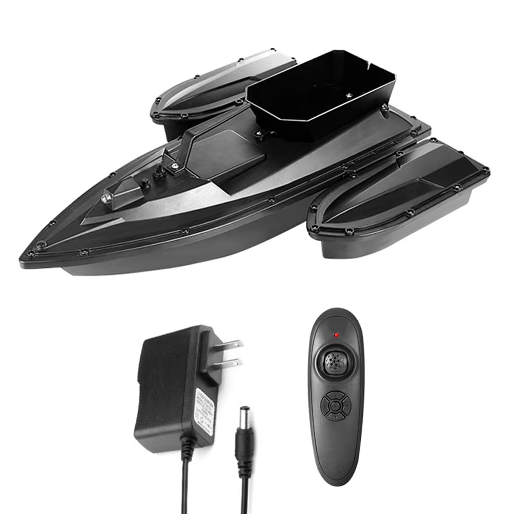 Remote Control Dual Motor Fishing Bait Boat with LED Light C9288