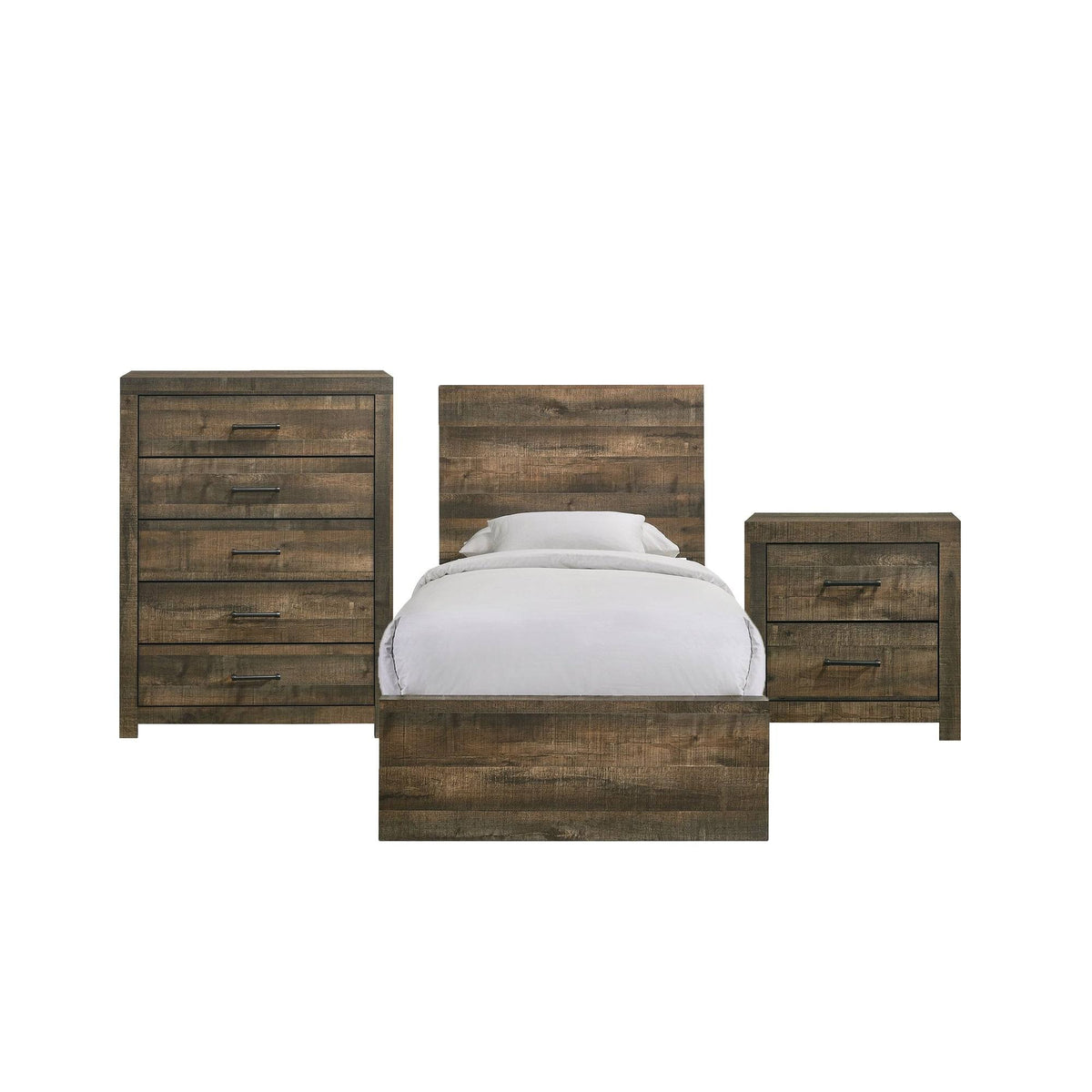Twin Panel 3PC Bedroom Set T242182