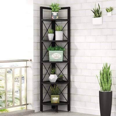 Black Shelving Unit H49364