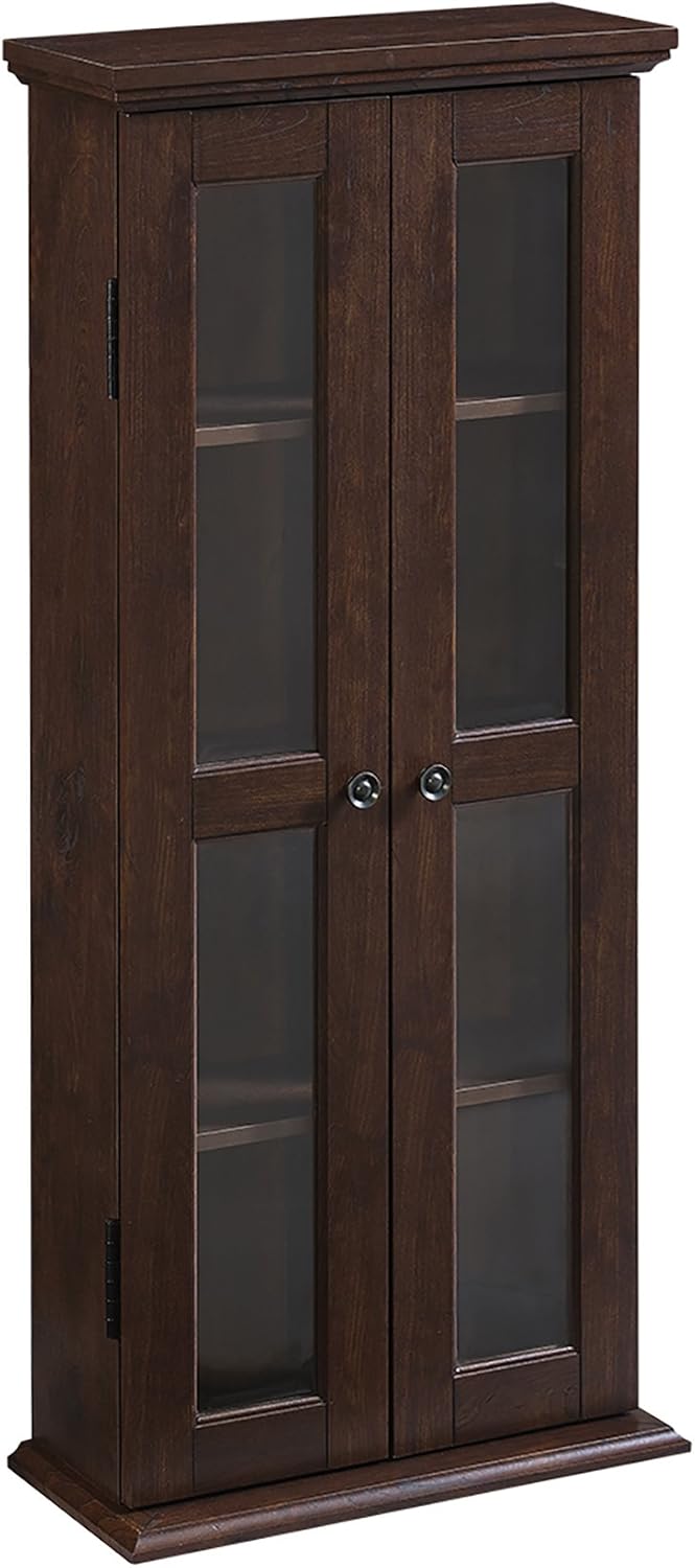 Grey 4 Tier Tall Bookshelf Cabinet A86764