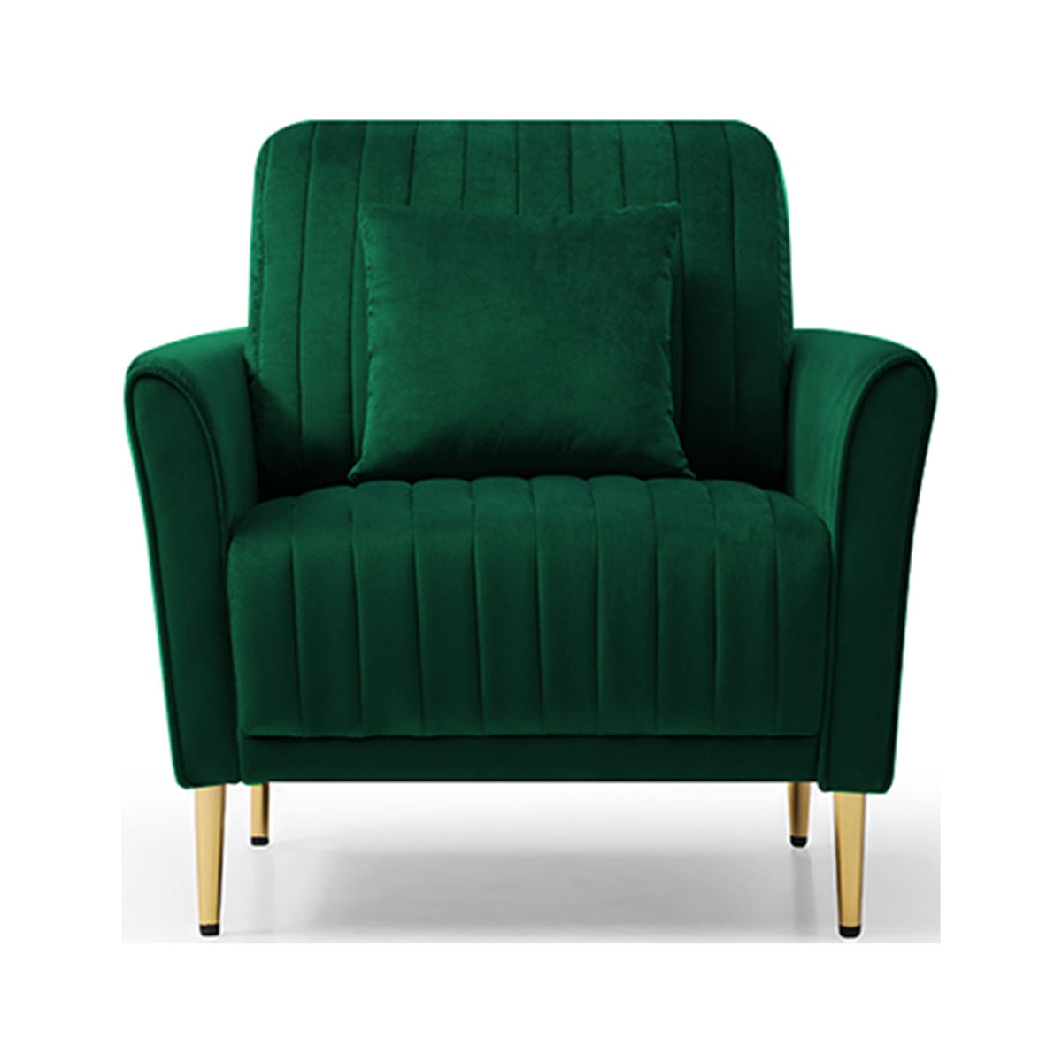 Green Velvet Accent Chair W378196