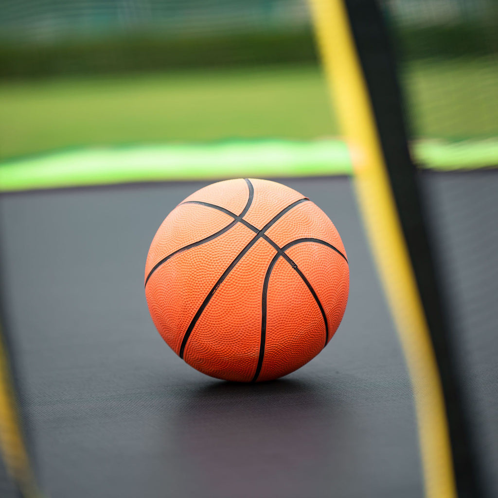 10FT Trampoline with Basketball Hoop and Ladder M18080