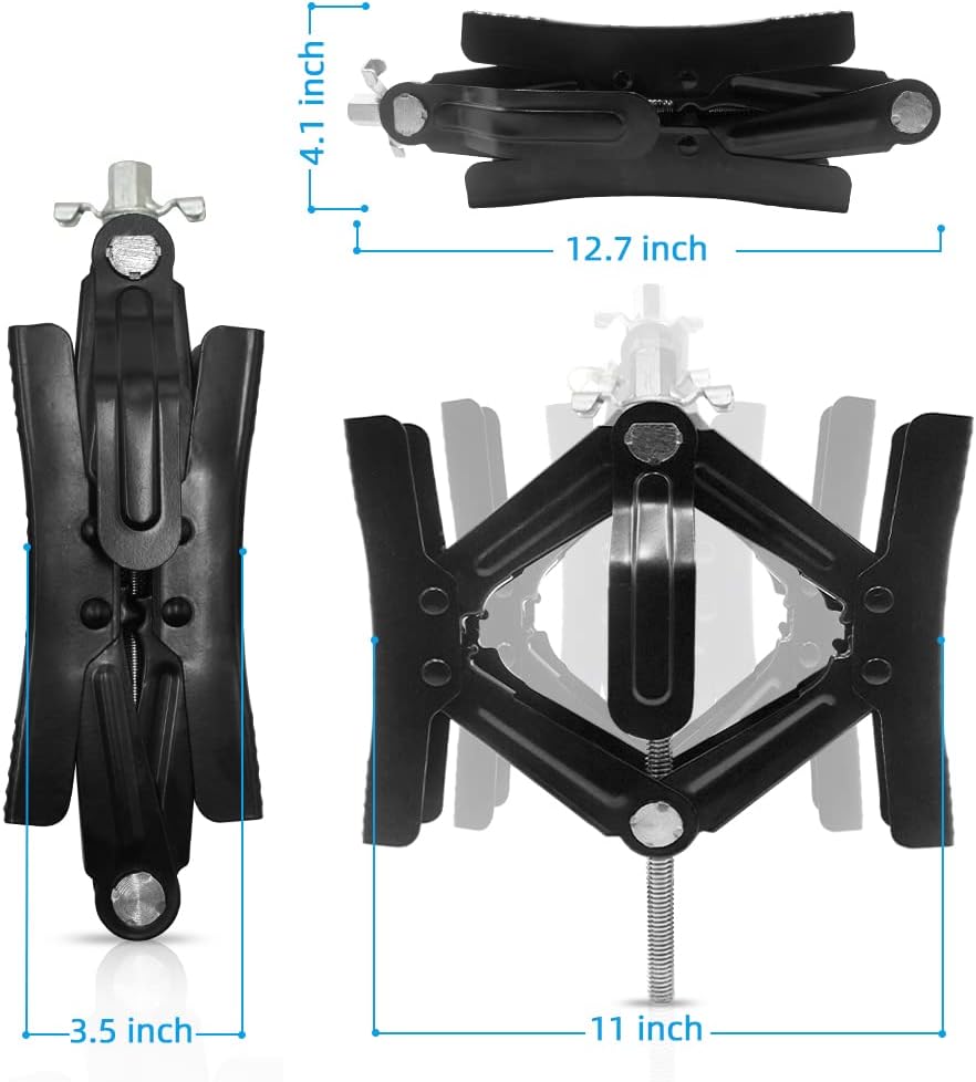 2 Packs Heavy Duty RV Wheel Chock Stabilizer U21762