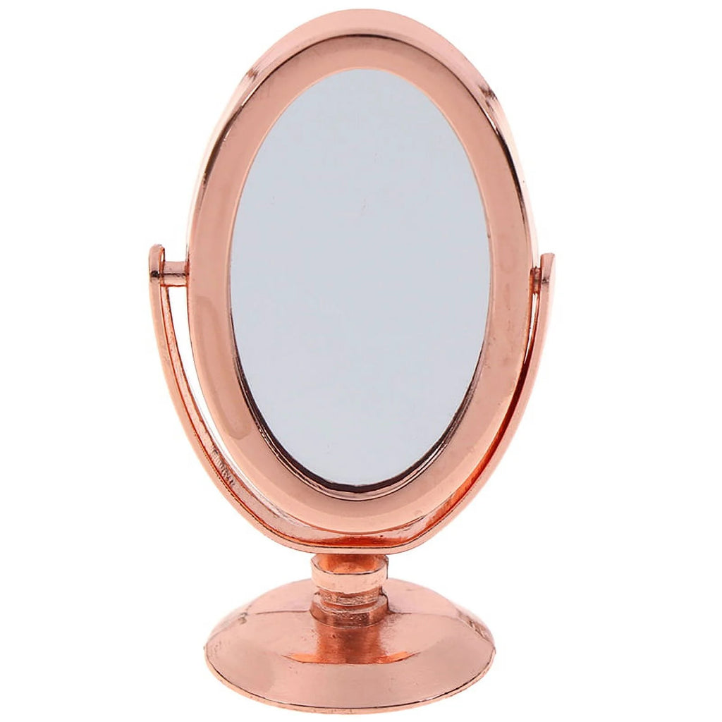 Gold Metal Dollhouse Miniature Mirror E202