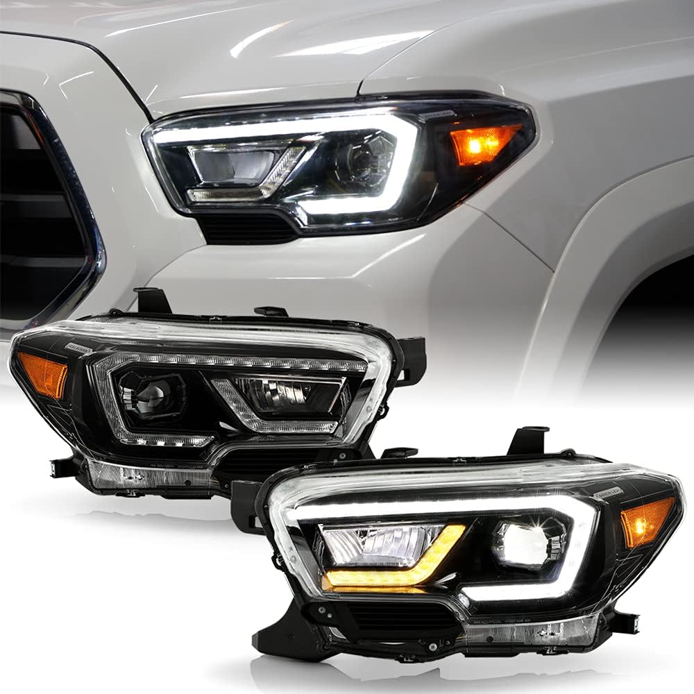 Black LED Projector Headlights Z250566