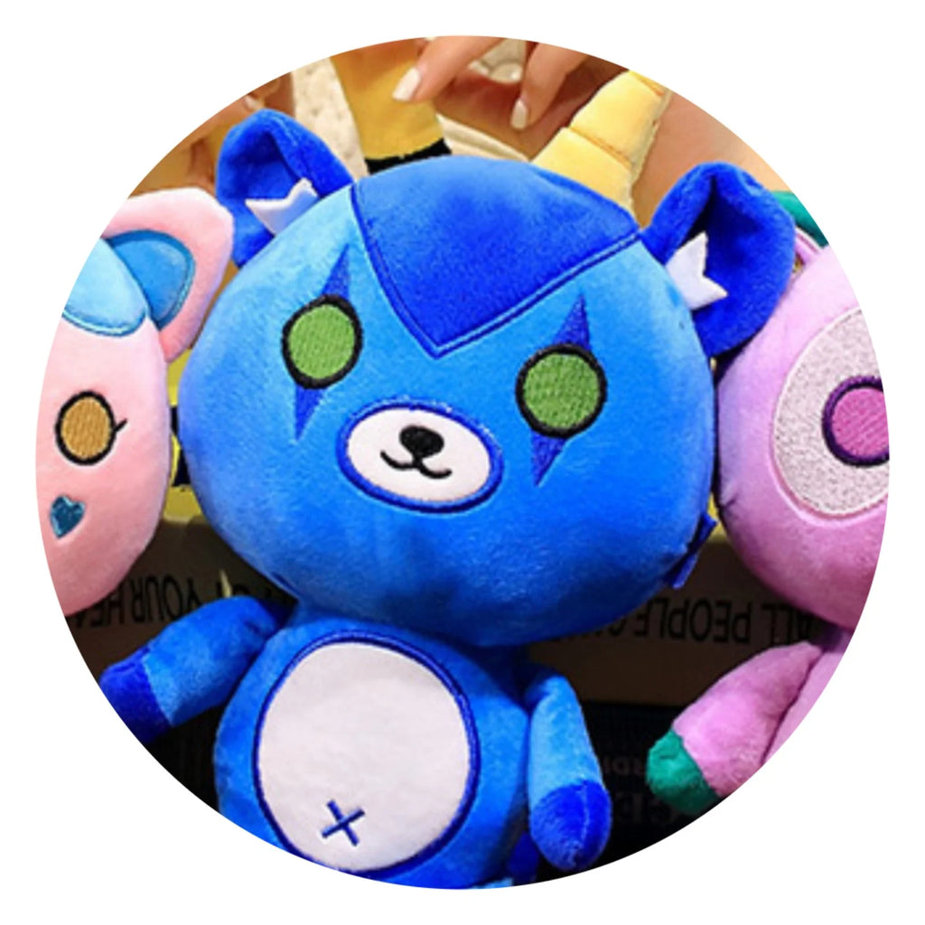 9.8 Inch Blue Plush Teddy Bear Doll F872287