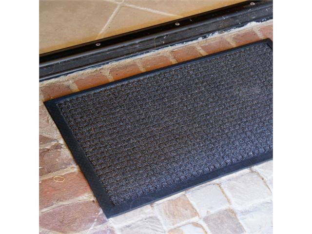 Tan Rubber Backed Carpet Mat D698809