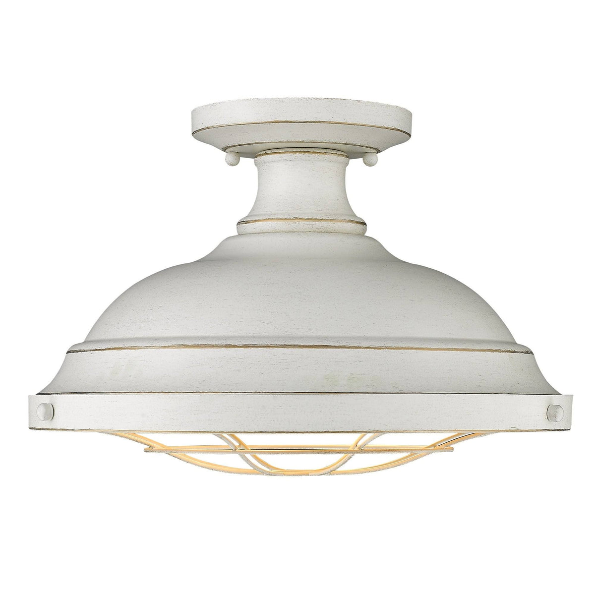 Black Patina Two Light Semi-Flush Z2665