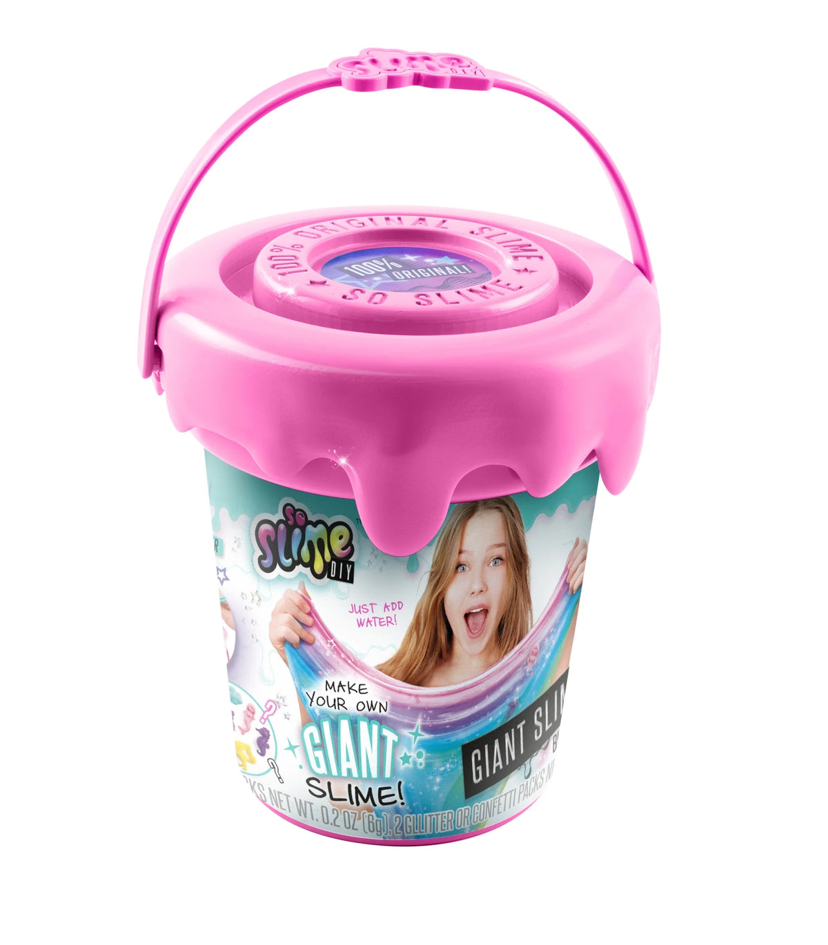 Giant Slime Bucket Pink N391