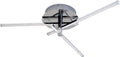 18W LED Semi Flush, Polished Chrome Finish X1993