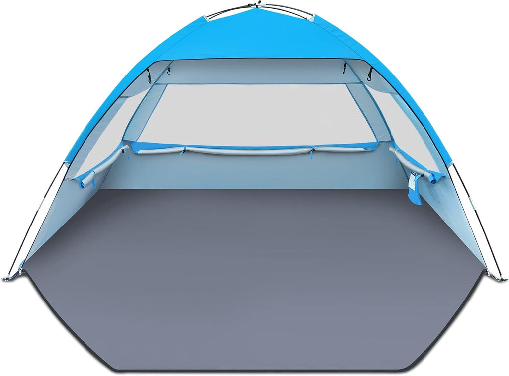 Portable Beach Tent Sun Shelter Canopy with UPF 50+ UV Protection Q880