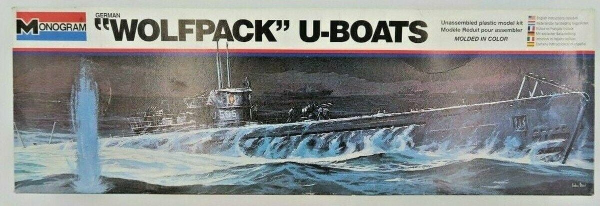 1:209 German U-boat Plastic Model Kit Z29406