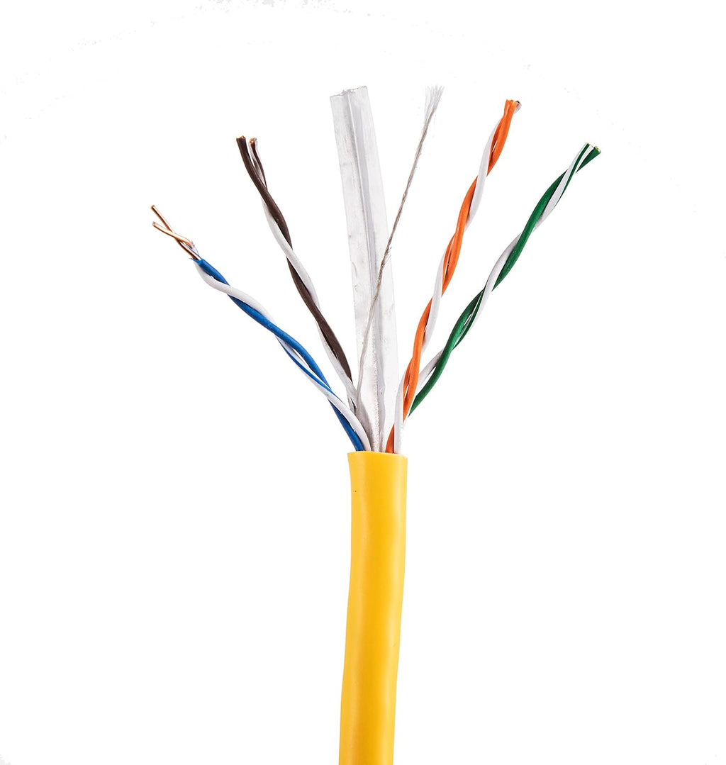 1000ft CAT6 Solid Ethernet LAN UTP 23AWG Network Cable (Gray) H3621