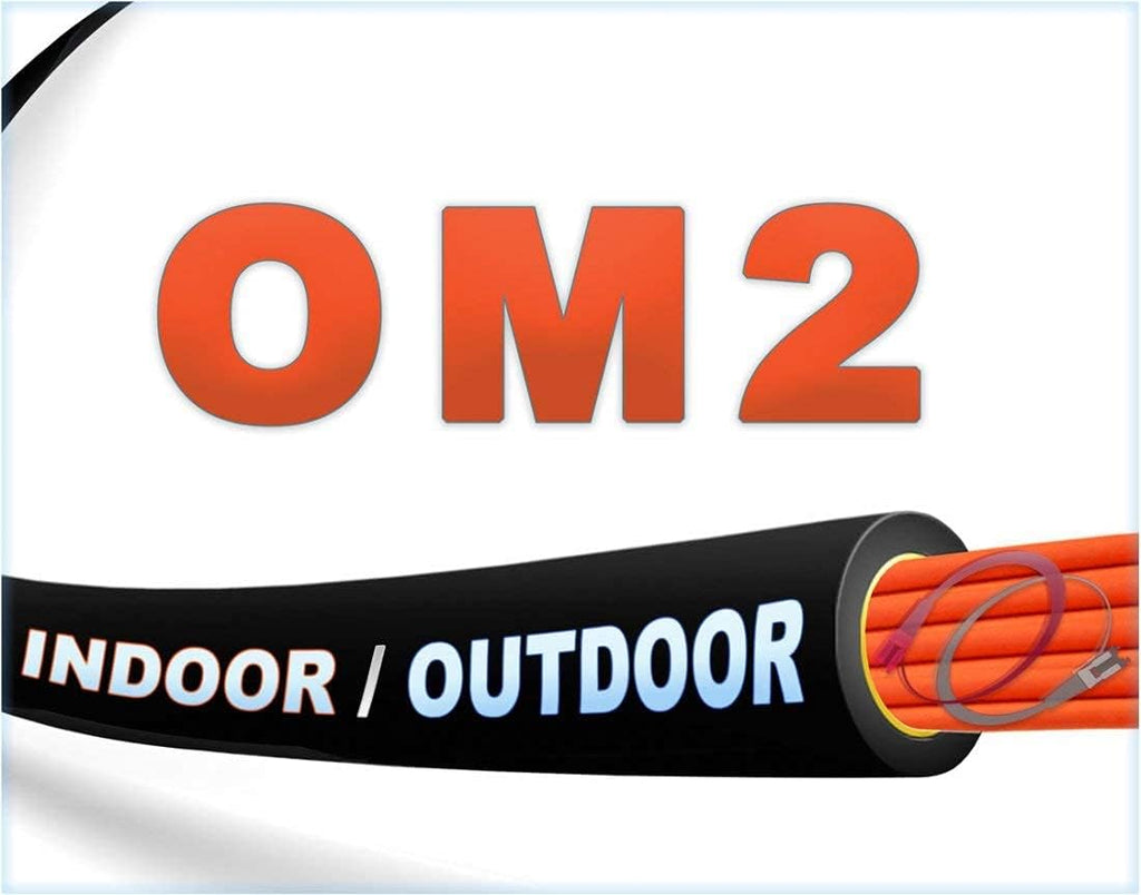 OM2 SC Duplex Fiber Patch Cable 50/125 Multimode 250 Meter C949