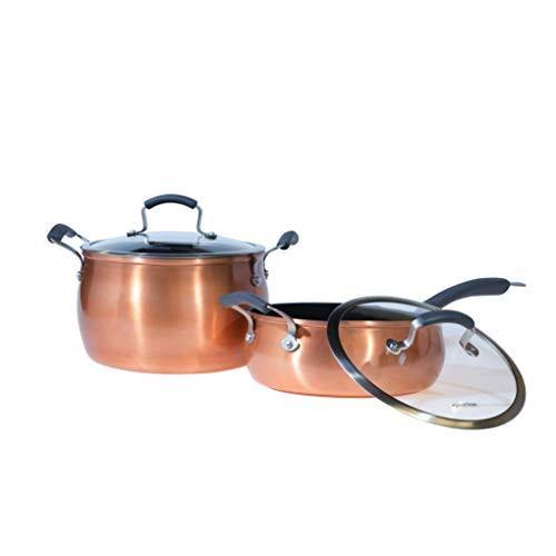 11 Piece Nonstick Aluminum Copper Cookware Set R837