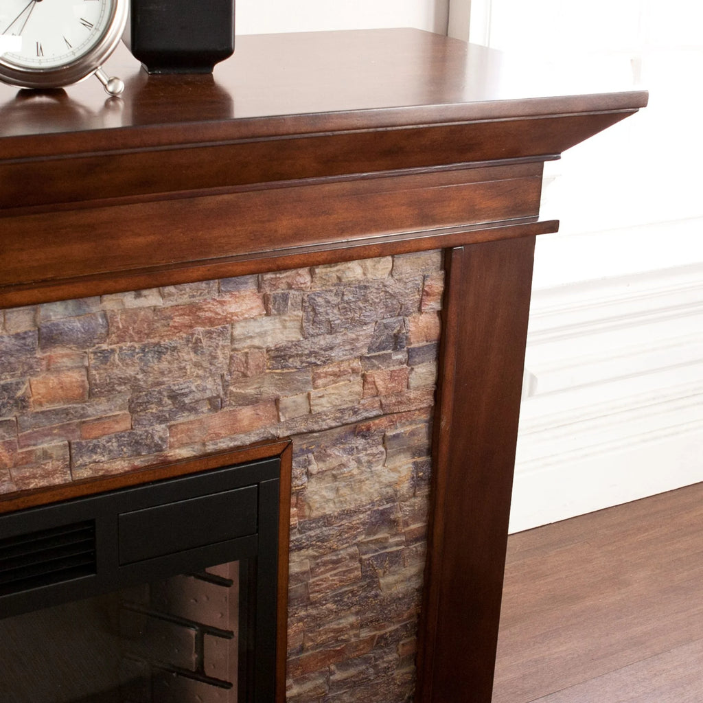 Maple Electric Fireplace R91417