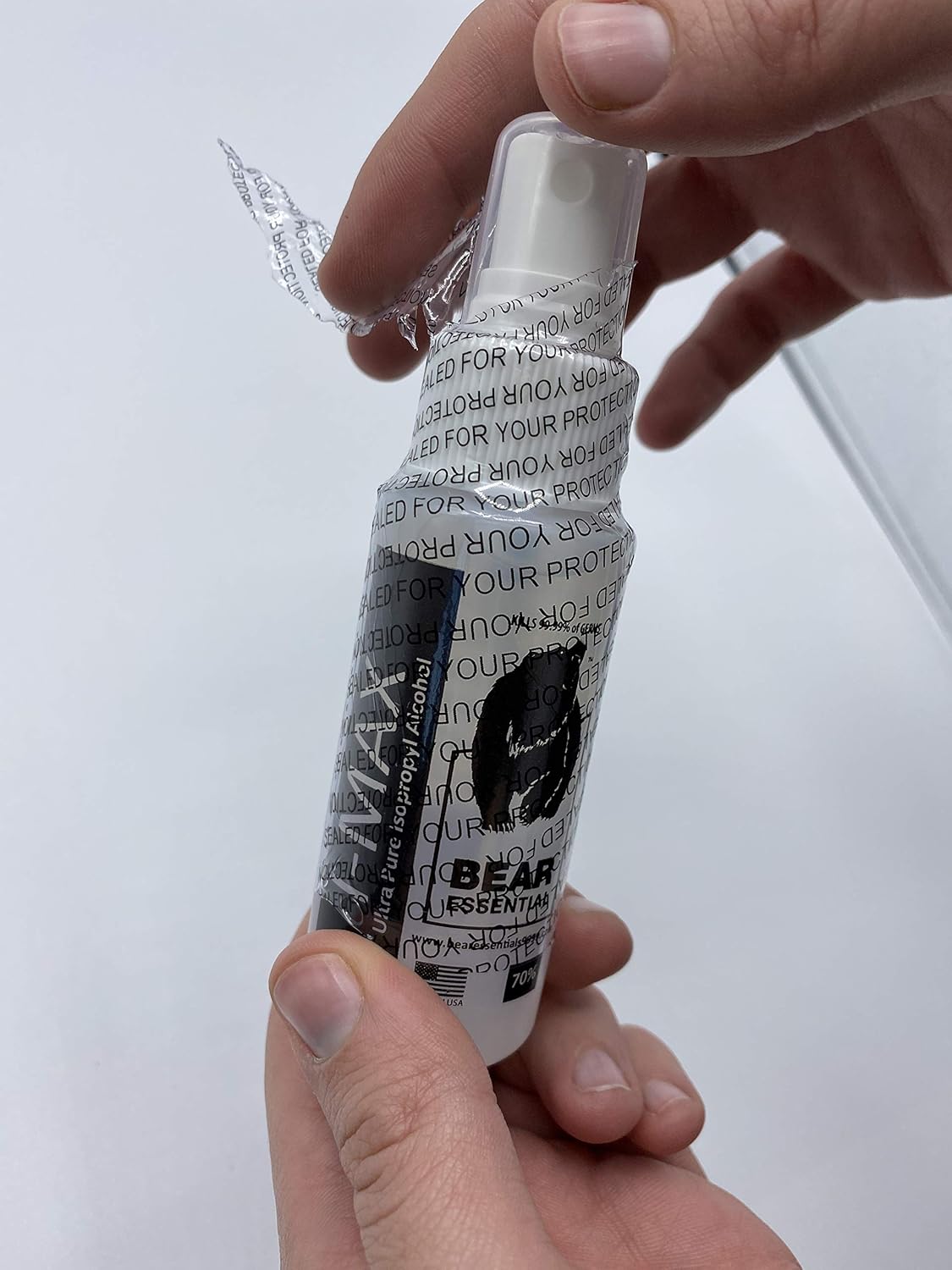High Purity USP Grade Isopropyl Alcohol 70% - 48 Spray Bottles - 2 OZ Each H882566