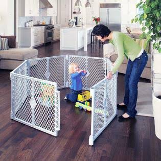Toddler Baby Panel Playpen Safety Playard Fence Yard Cage Y416787