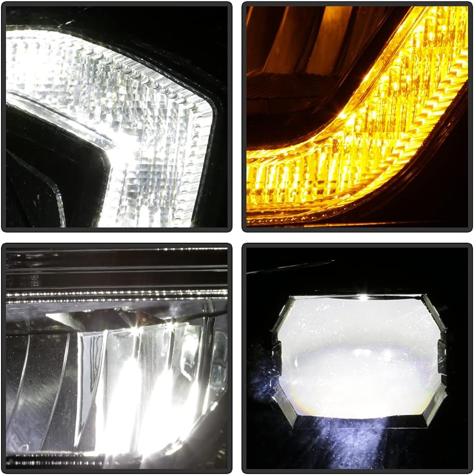 Black LED Projector Headlights Z250566