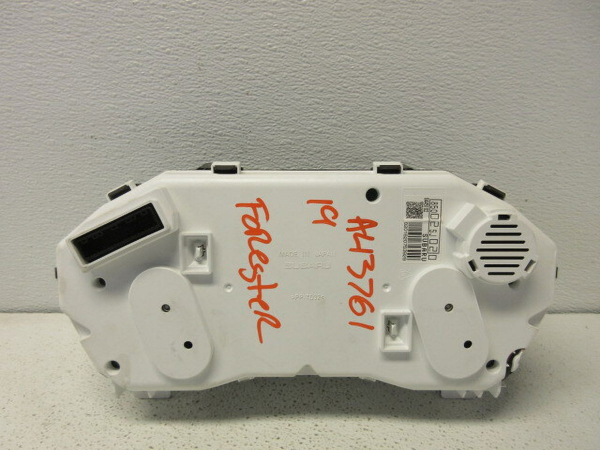 Pre-Owned Subaru Forester Speedometer 58K Miles OEM H74193