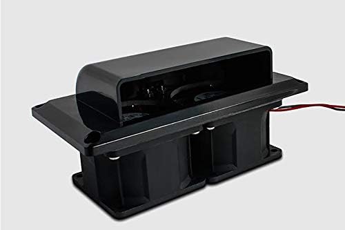 Black 25W RV Side Air Vent Fan V625
