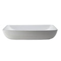 White Rectangular Vessel Sink I909827