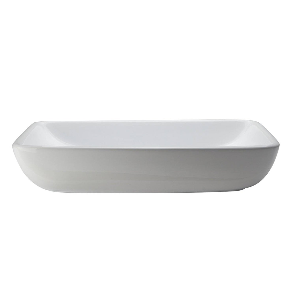 White Rectangular Vessel Sink I909827