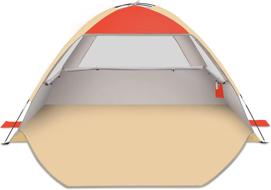 Portable Beach Tent Sun Shelter Canopy with UPF 50+ UV Protection Q880