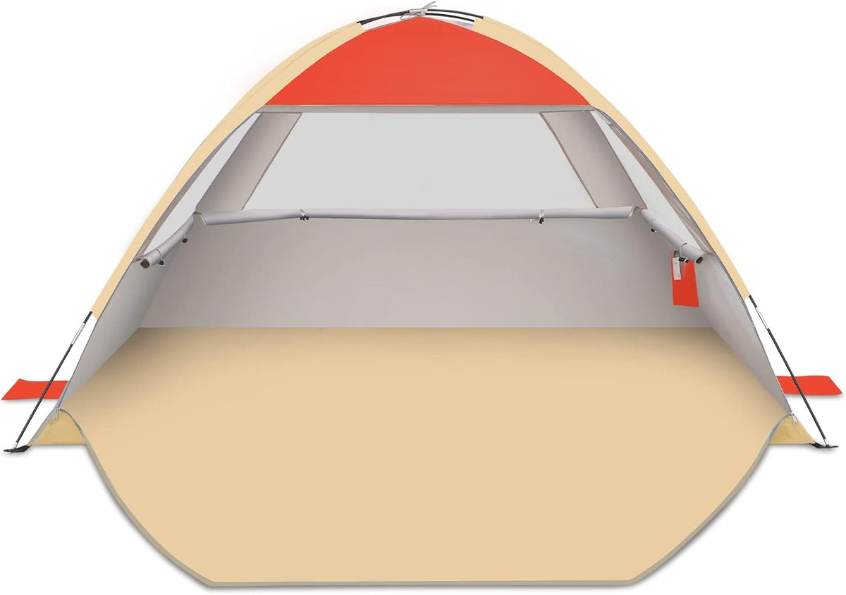 Portable Beach Tent Sun Shelter Canopy with UPF 50+ UV Protection Q880