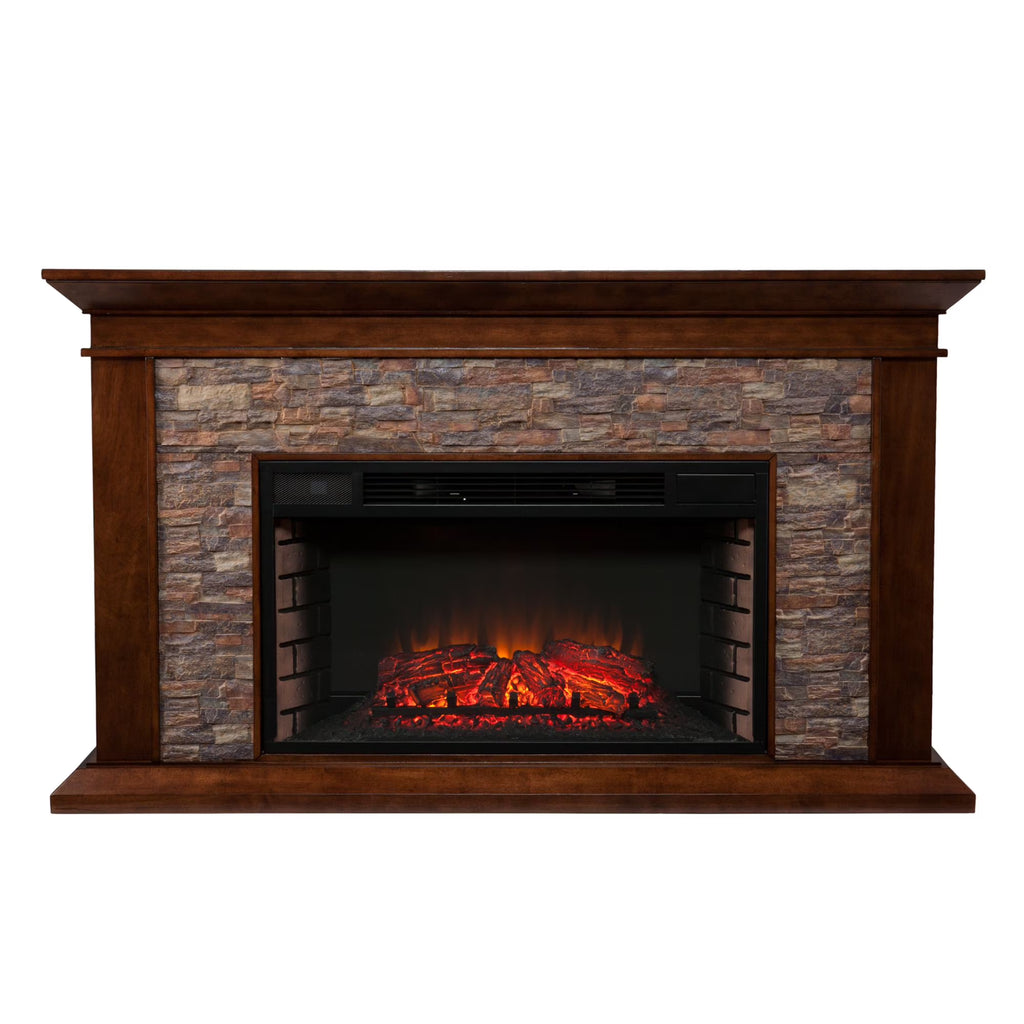 Maple Electric Fireplace R91417