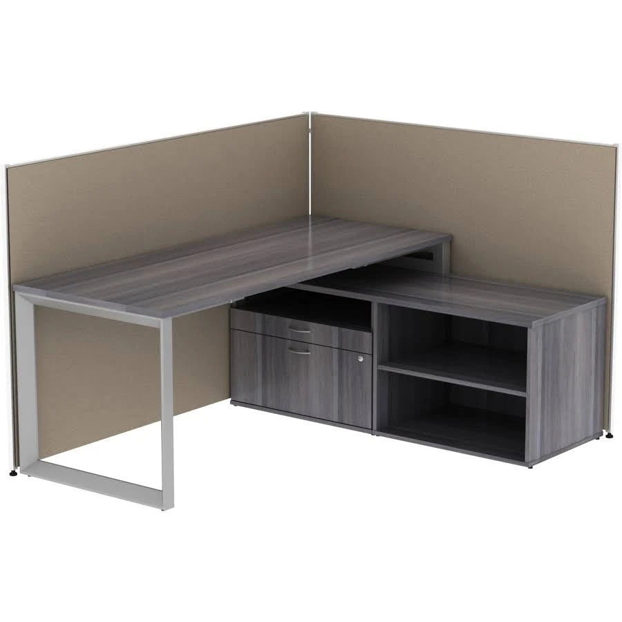 Gray Fabric Panel E1946