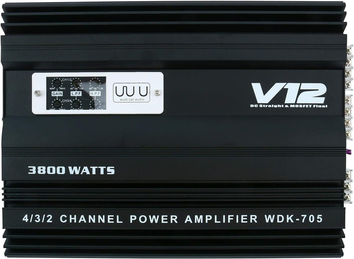 4 Channel Car Audio Amplifier R8646