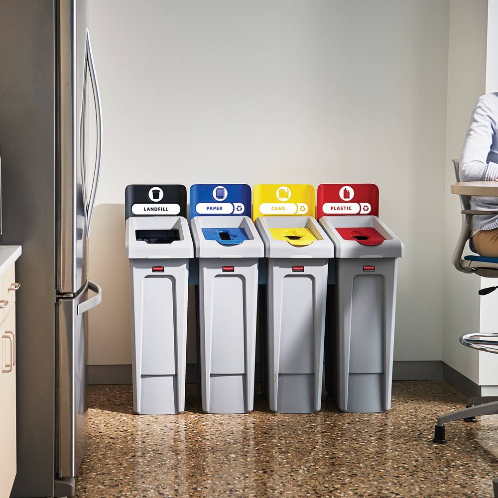 92 gal 4-Stream Recycling Station Kit L4856