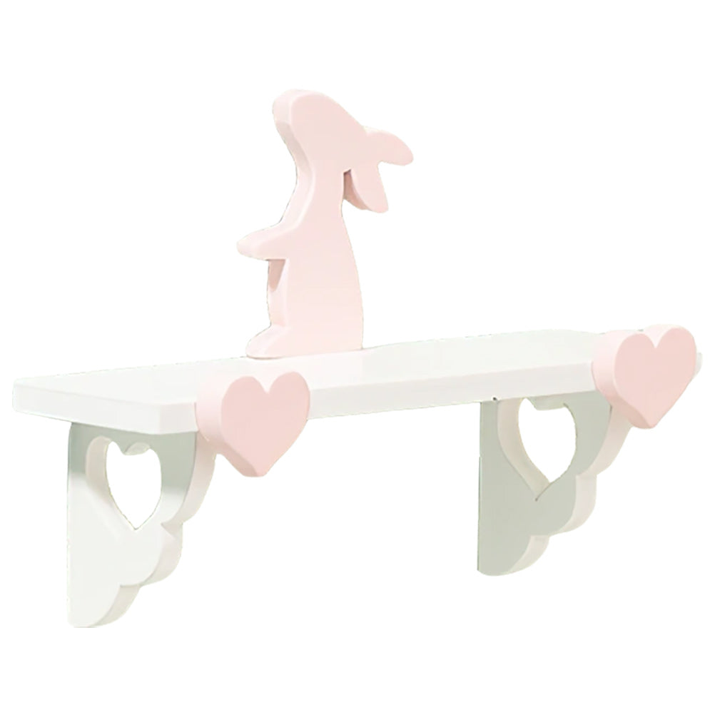 Wood Rabbit Wall Rack Doll House 2 Count X86493