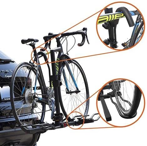 2-Bike Tray Style Hitch Mount Rack Carrier P182