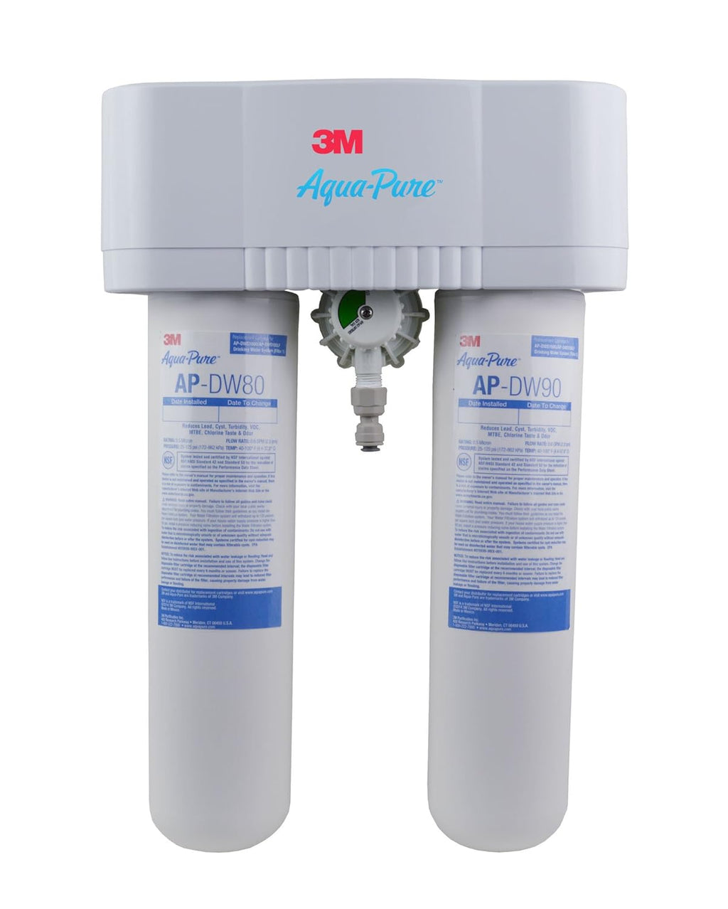 Under Sink Water Filter System with Dedicated Faucet L686