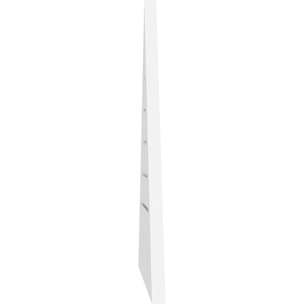 Triangle Surface Mount PVC Gable Vent V876386