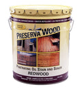 Redwood Oil-Based Stain and Sealer 5 gal. E3311