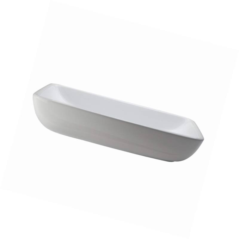 White Rectangular Vessel Sink I909827